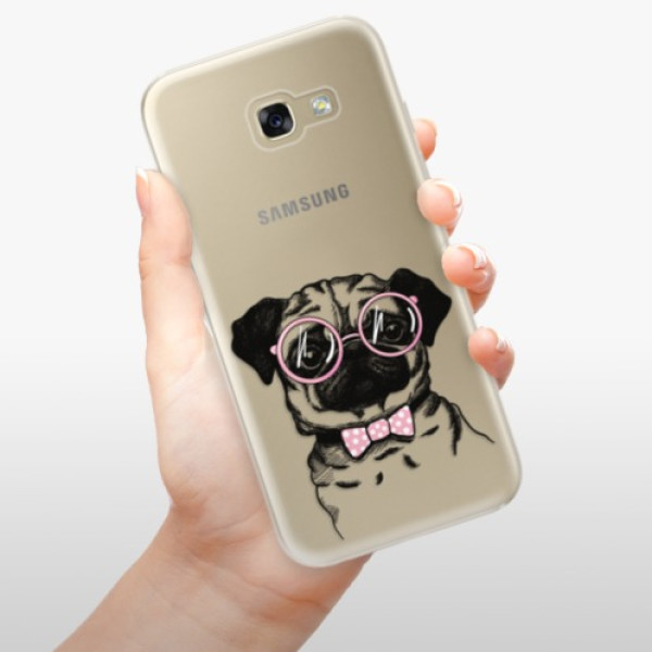 Silikonové pouzdro iSaprio - Samsung Galaxy A5 2017 - The Pug