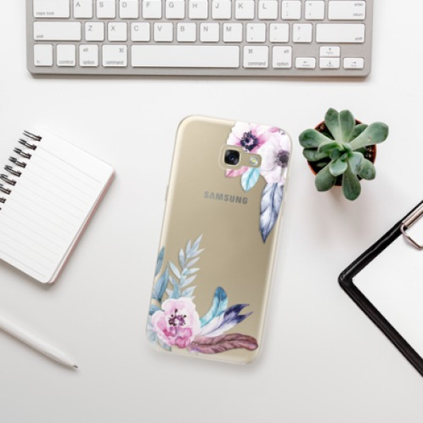 Silikonové pouzdro iSaprio - Samsung Galaxy A5 2017 - Flower Pattern 04