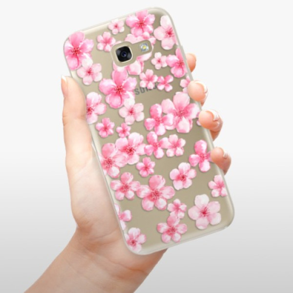Silikonové pouzdro iSaprio - Samsung Galaxy A5 2017 - Flower Pattern 05