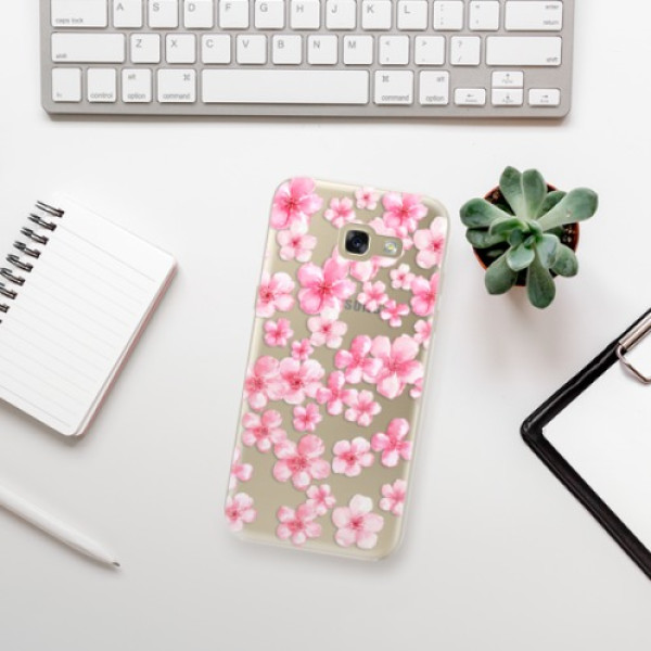 Silikonové pouzdro iSaprio - Samsung Galaxy A5 2017 - Flower Pattern 05