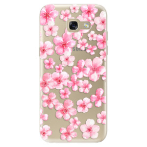 Silikonové pouzdro iSaprio - Samsung Galaxy A5 2017 - Flower Pattern 05