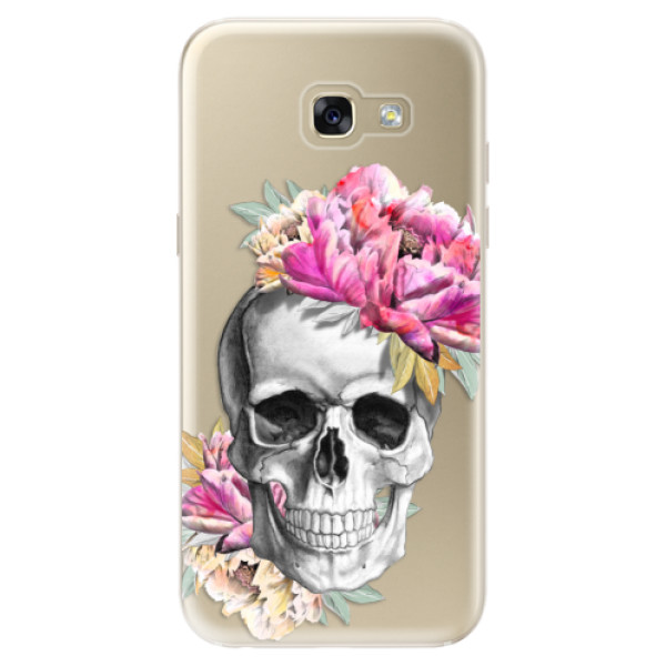 Odolné silikonové pouzdro iSaprio - Pretty Skull - Samsung Galaxy A5 2017