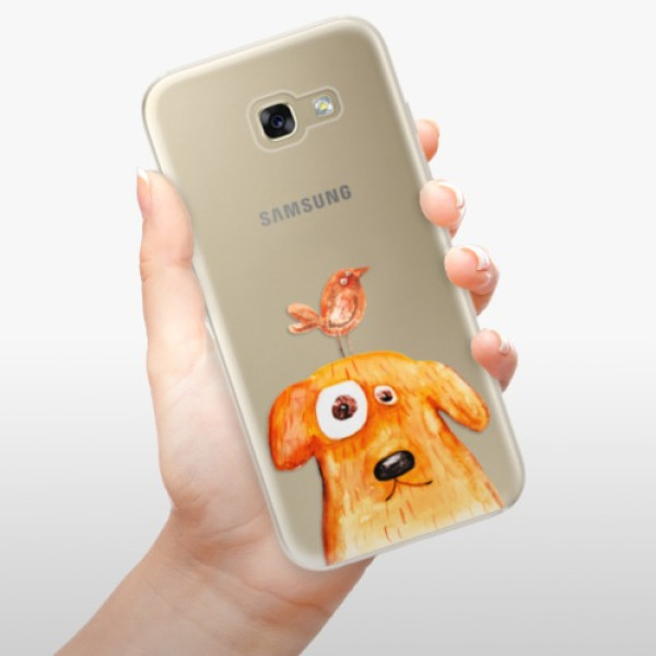 Silikonové pouzdro iSaprio - Samsung Galaxy A5 2017 - Dog And Bird