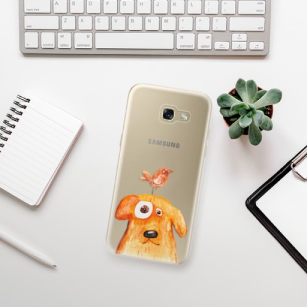 Silikonové pouzdro iSaprio - Samsung Galaxy A5 2017 - Dog And Bird