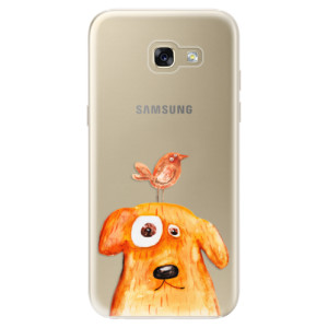 Silikonové pouzdro iSaprio - Samsung Galaxy A5 2017 - Dog And Bird