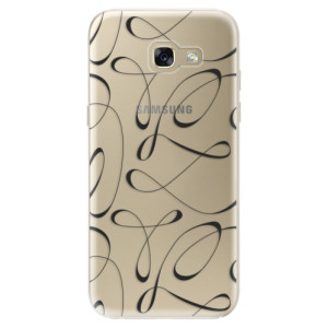 Silikonové pouzdro iSaprio - Samsung Galaxy A5 2017 - Fancy black