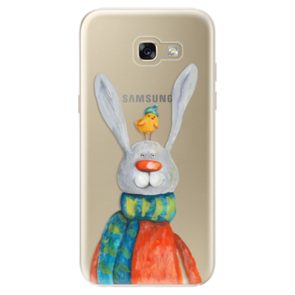Odolné silikonové pouzdro iSaprio - Rabbit And Bird - Samsung Galaxy A5 2017