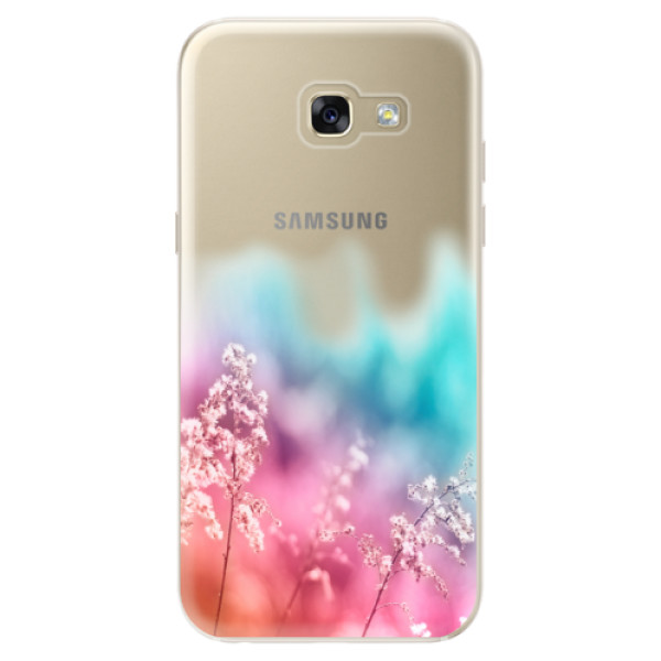 Silikonové odolné pouzdro iSaprio Rainbow Grass na mobil Samsung Galaxy A5 2017 (Silikonový odolný kryt, obal, pouzdro iSaprio Rainbow Grass na mobil Samsung Galaxy A5 (2017))