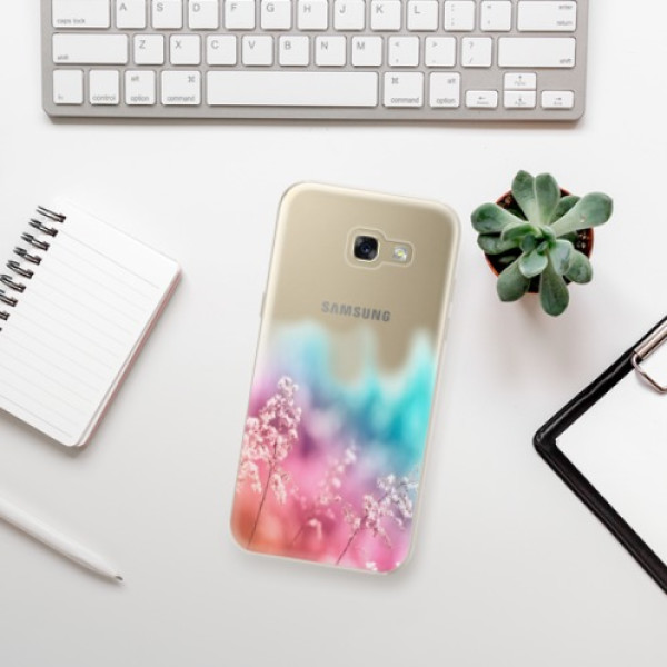 Silikonové pouzdro iSaprio - Samsung Galaxy A5 2017 - Rainbow Grass