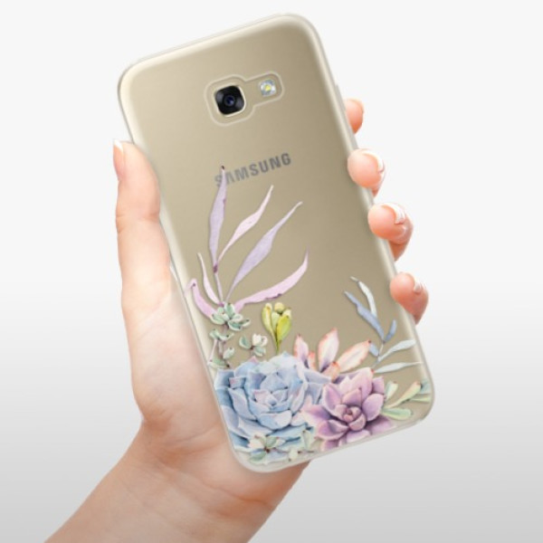 Silikonové pouzdro iSaprio - Samsung Galaxy A5 2017 - Succulent 01