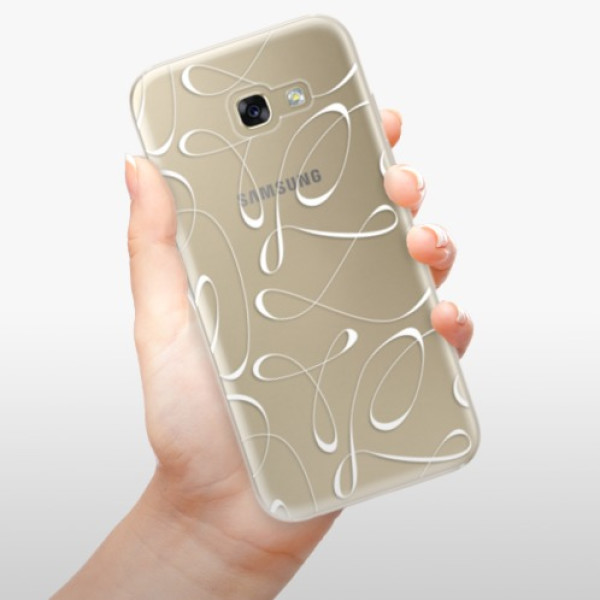 Silikonové pouzdro iSaprio - Samsung Galaxy A5 2017 - Fancy white