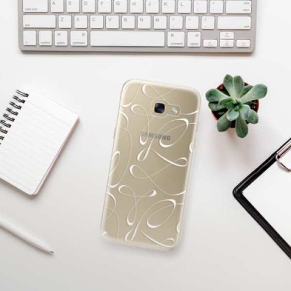 Silikonové pouzdro iSaprio - Samsung Galaxy A5 2017 - Fancy white