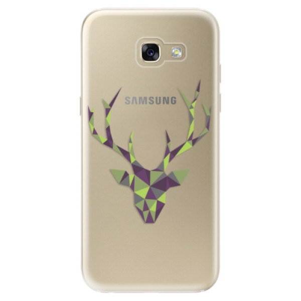 Odolné silikonové pouzdro iSaprio - Deer Green - Samsung Galaxy A5 2017