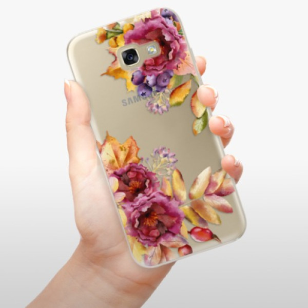 Silikonové pouzdro iSaprio - Samsung Galaxy A5 2017 - Fall Flowers