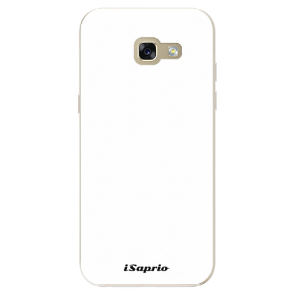 Silikonové odolné pouzdro iSaprio 4Pure bílé na mobil Samsung Galaxy A5 2017 (Silikonový odolný kryt, obal, pouzdro iSaprio 4Pure bílé na mobil Samsung Galaxy A5 (2017))