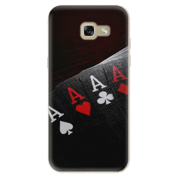 Odolné silikonové pouzdro iSaprio - Poker - Samsung Galaxy A5 2017