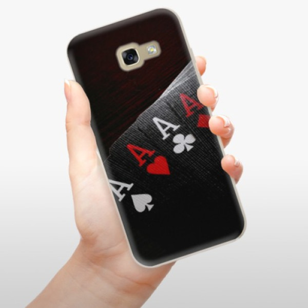Silikonové pouzdro iSaprio - Samsung Galaxy A5 2017 - Poker