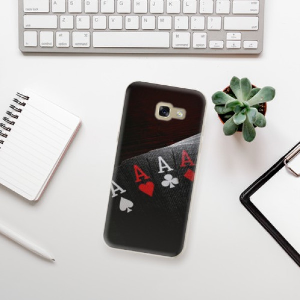 Silikonové pouzdro iSaprio - Samsung Galaxy A5 2017 - Poker