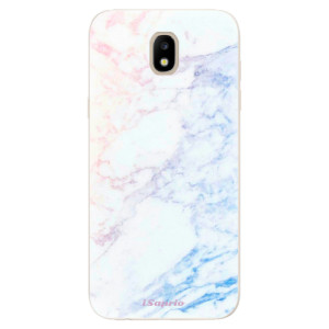 Silikonové pouzdro iSaprio - Samsung Galaxy J5 2017 - Raibow Marble 10