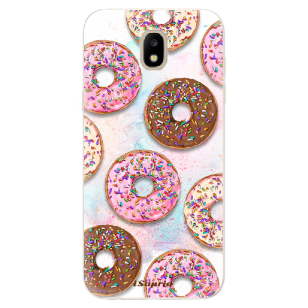 Silikonové odolné pouzdro iSaprio Donuts 11 na mobil Samsung Galaxy J5 2017 (Silikonový odolný kryt, obal, pouzdro iSaprio Donuts 11 na mobil Samsung Galaxy J5 (2017))