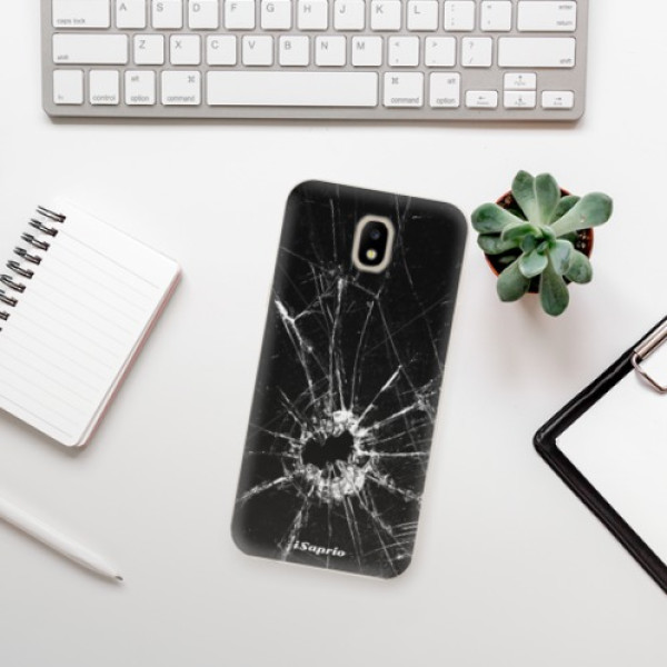 Silikonové pouzdro iSaprio - Samsung Galaxy J5 2017 - Broken Glass 10