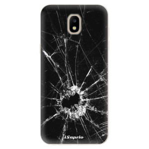 Silikonové pouzdro iSaprio - Samsung Galaxy J5 2017 - Broken Glass 10