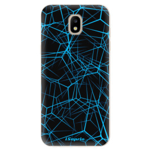 Silikonové pouzdro iSaprio - Samsung Galaxy J5 2017 - Abstract Outlines 12