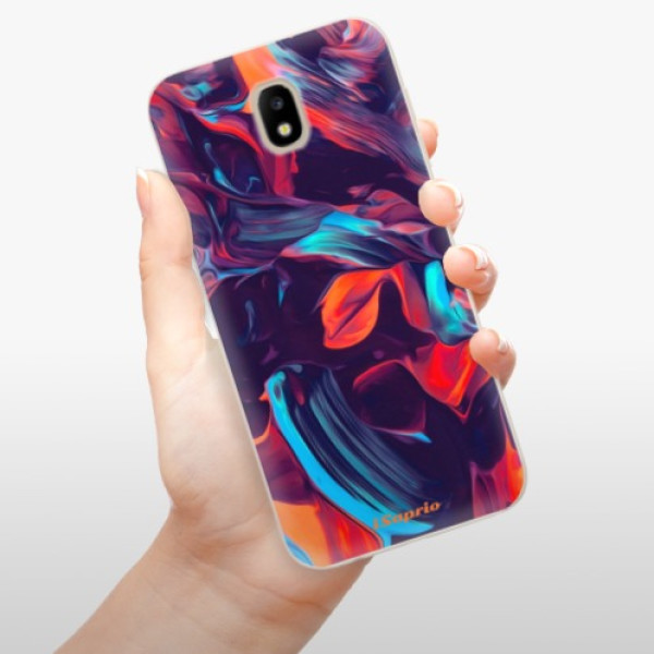 Silikonové pouzdro iSaprio - Samsung Galaxy J5 2017 - Color Marble 19