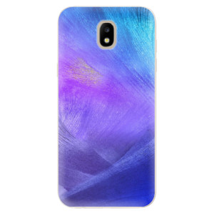 Silikonové pouzdro iSaprio - Samsung Galaxy J5 2017 - Purple Feathers