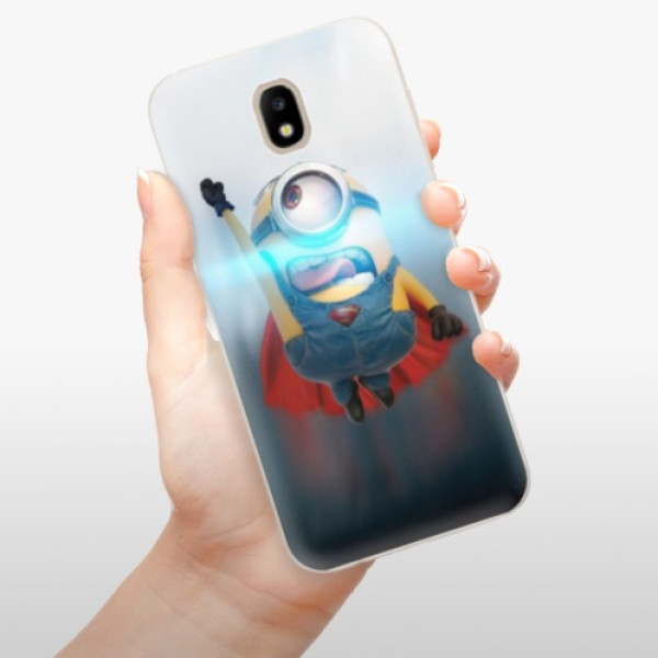 Silikonové pouzdro iSaprio - Samsung Galaxy J5 2017 - Mimons Superman 02