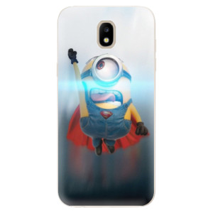 Silikonové pouzdro iSaprio - Samsung Galaxy J5 2017 - Mimons Superman 02