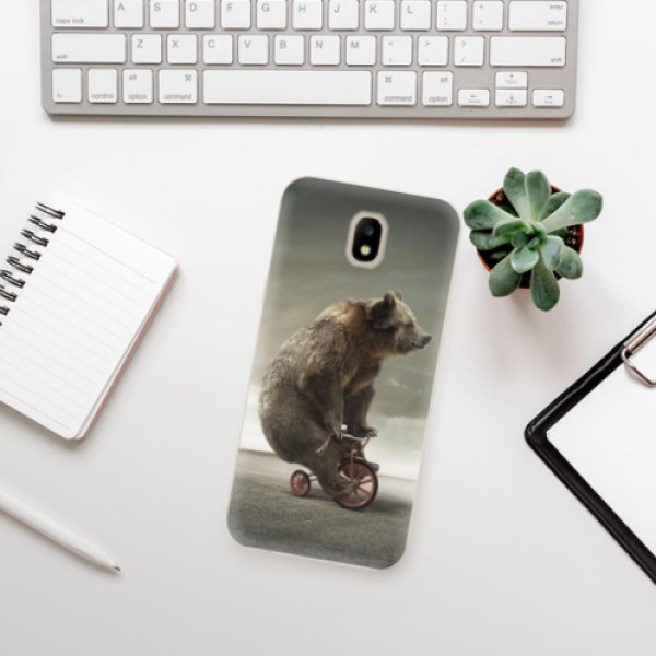 Silikonové pouzdro iSaprio - Samsung Galaxy J5 2017 - Bear 01