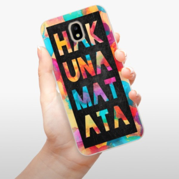 Silikonové pouzdro iSaprio - Samsung Galaxy J5 2017 - Hakuna Matata 01
