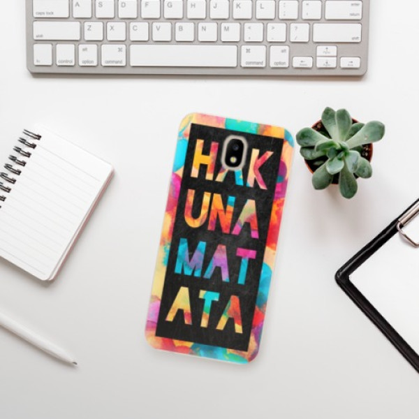 Silikonové pouzdro iSaprio - Samsung Galaxy J5 2017 - Hakuna Matata 01