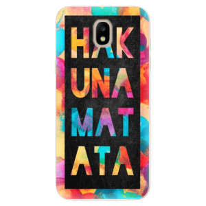Silikonové pouzdro iSaprio - Samsung Galaxy J5 2017 - Hakuna Matata 01