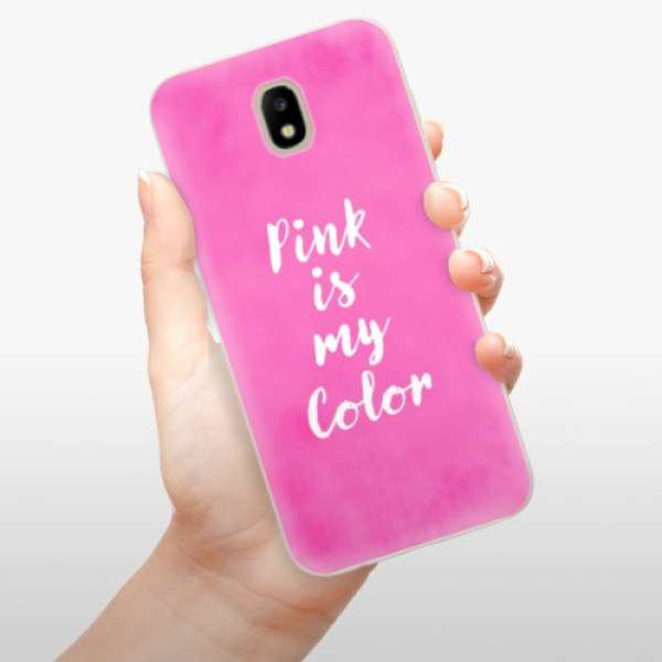 Silikonové pouzdro iSaprio - Samsung Galaxy J5 2017 - Pink is my color