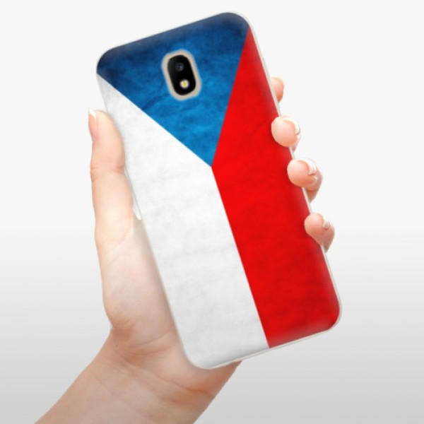 Silikonové pouzdro iSaprio - Samsung Galaxy J5 2017 - Czech Flag