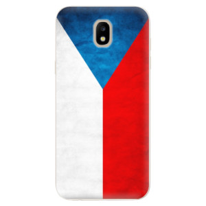 Silikonové pouzdro iSaprio - Samsung Galaxy J5 2017 - Czech Flag