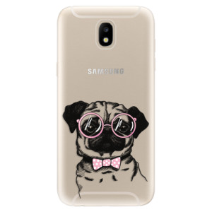 Silikonové pouzdro iSaprio - Samsung Galaxy J5 2017 - The Pug