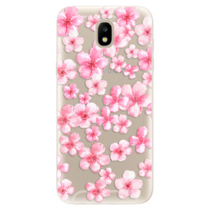 Silikonové pouzdro iSaprio - Samsung Galaxy J5 2017 - Flower Pattern 05