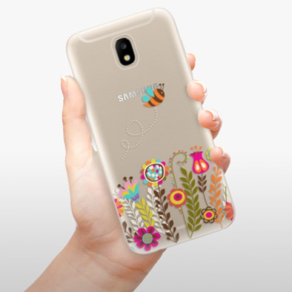 Silikonové pouzdro iSaprio - Samsung Galaxy J5 2017 - Bee 01