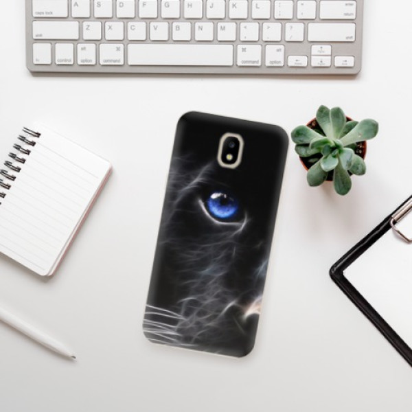Silikonové pouzdro iSaprio - Samsung Galaxy J5 2017 - Black Puma
