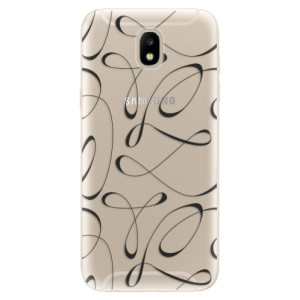 Silikonové pouzdro iSaprio - Samsung Galaxy J5 2017 - Fancy black