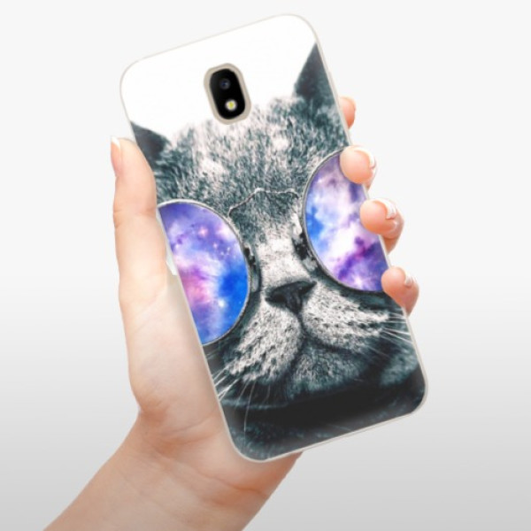 Silikonové pouzdro iSaprio - Samsung Galaxy J5 2017 - Galaxy Cat