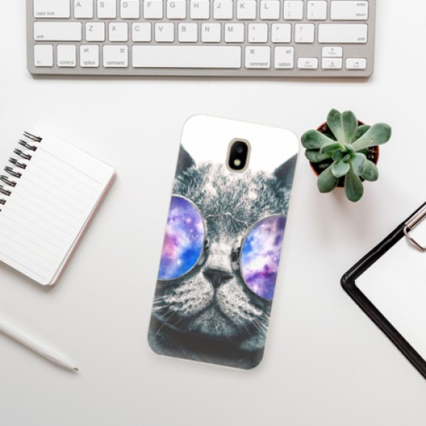 Silikonové pouzdro iSaprio - Samsung Galaxy J5 2017 - Galaxy Cat
