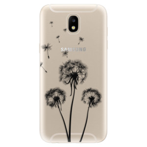 Silikonové pouzdro iSaprio - Samsung Galaxy J5 2017 - Three Dandelions black