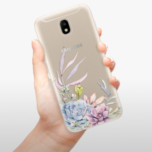 Silikonové pouzdro iSaprio - Samsung Galaxy J5 2017 - Succulent 01