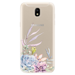 Silikonové pouzdro iSaprio - Samsung Galaxy J5 2017 - Succulent 01