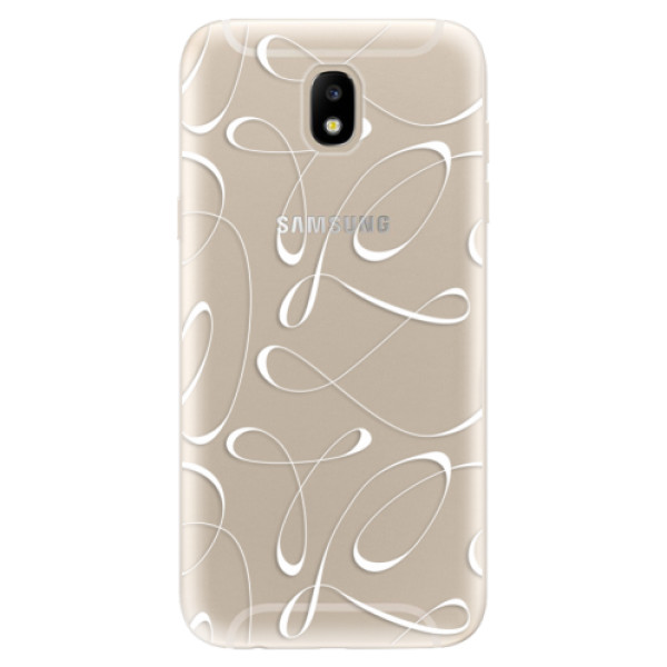 Silikonové odolné pouzdro iSaprio Fancy white na mobil Samsung Galaxy J5 2017 (Silikonový odolný kryt, obal, pouzdro iSaprio Fancy white na mobil Samsung Galaxy J5 (2017))