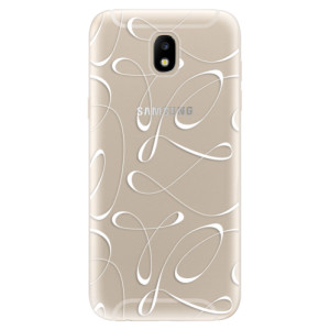 Silikonové pouzdro iSaprio - Samsung Galaxy J5 2017 - Fancy white